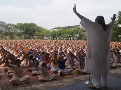 International Yoga Day , St. Raphael’s H. S. School