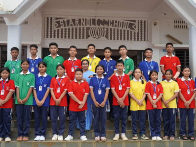 SISTER WITH TEAM OF STUDENTS