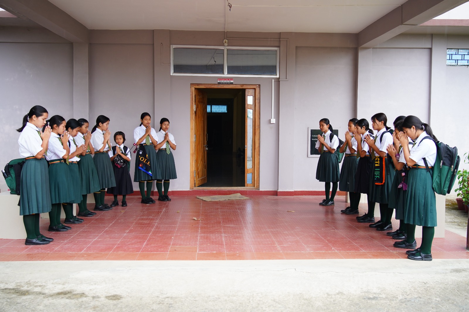 Holy spirit convent Sairang, Mizoram